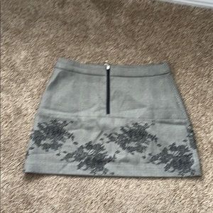 Zara Houndstooth Mini with front Zip